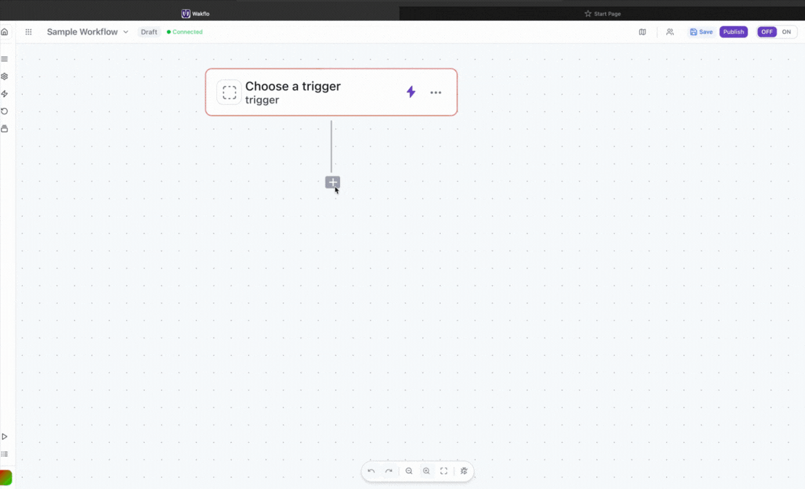 Wakflo-connect-zoho-crm