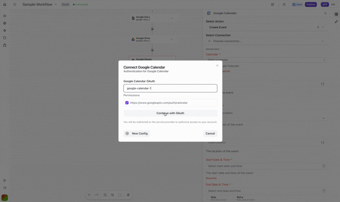 Wakflo-google-signin